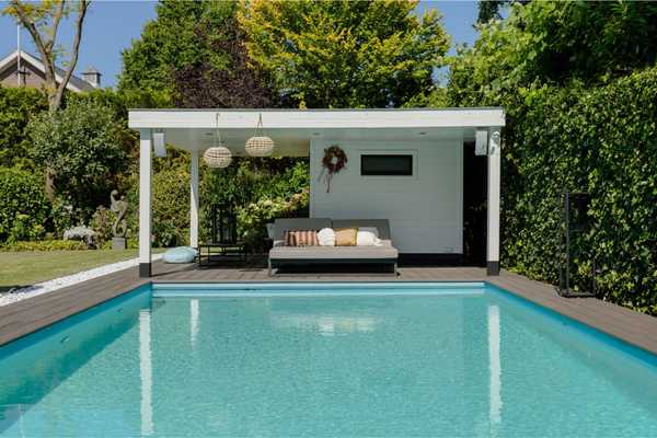 Pool met Millboard